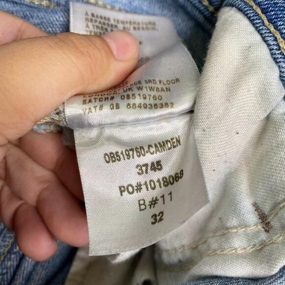 BDG UO Light Wash Camden High Waisted GF Jean 32 - Picture 6 of 9